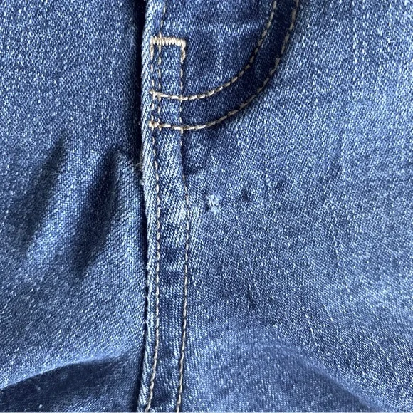 Calvin Klein Jeans Women’s 14 Blue Denim Medium Wash Slim Boyfriend Stretch - Picture 7 of 10